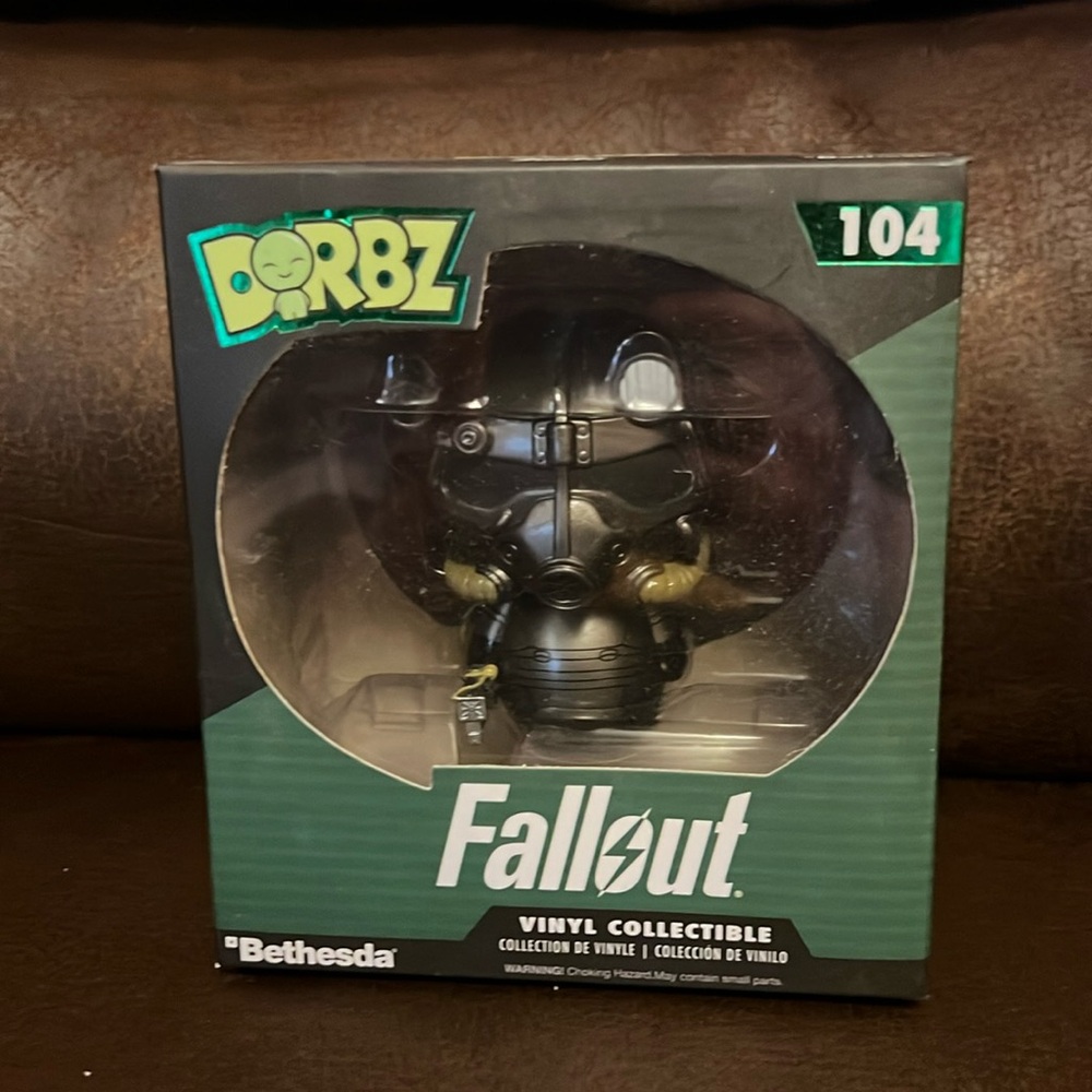 New Power Armor Fallout Funko Dorbz #104 Vinyl Collectible Figure Loot Crate